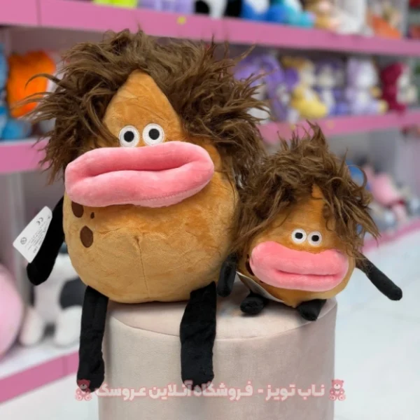عروسک سیب زمینی لب پروتزی