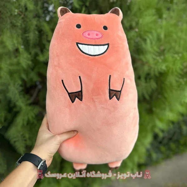 خرید عروسک کوسن خوک