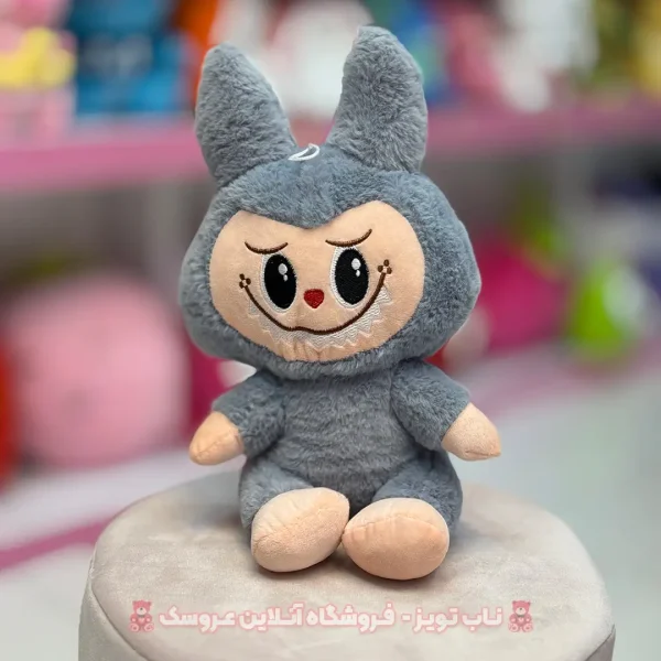 عروسک لبوبو خاکستری
