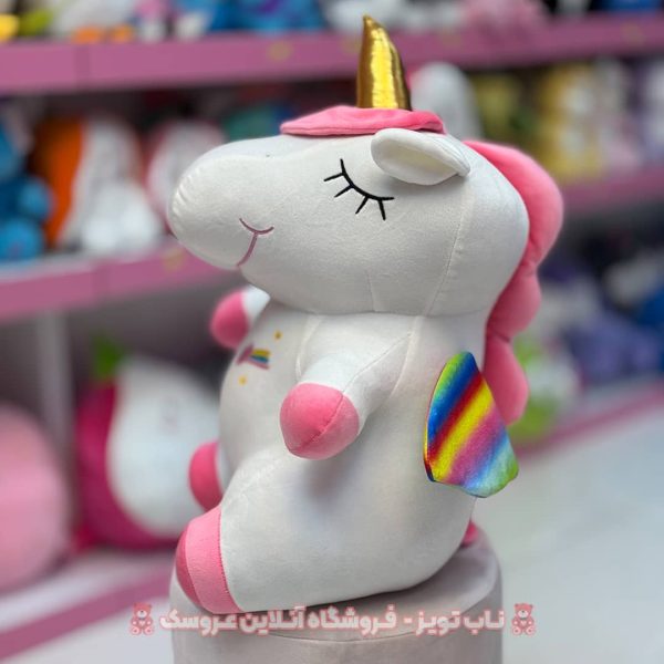 عروسک یونیکورن سفید