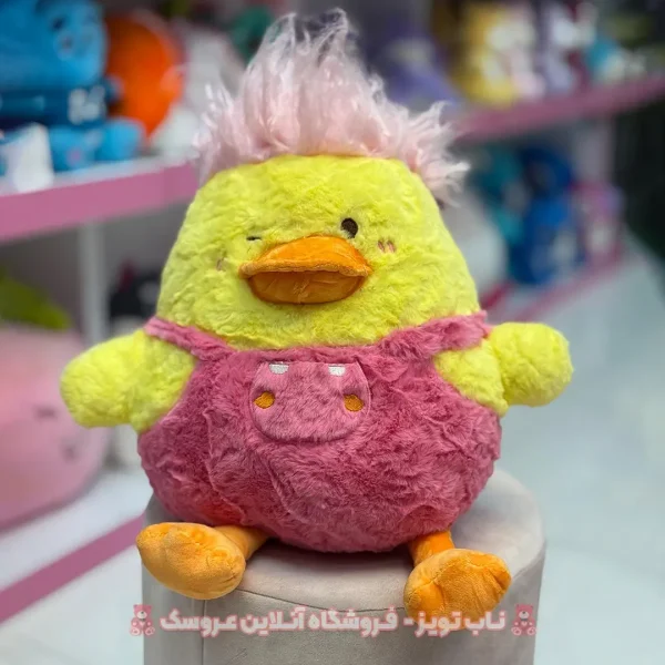 عروسک جوجه فشن صورتی