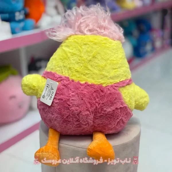 عروسک جوجه فشن صورتی