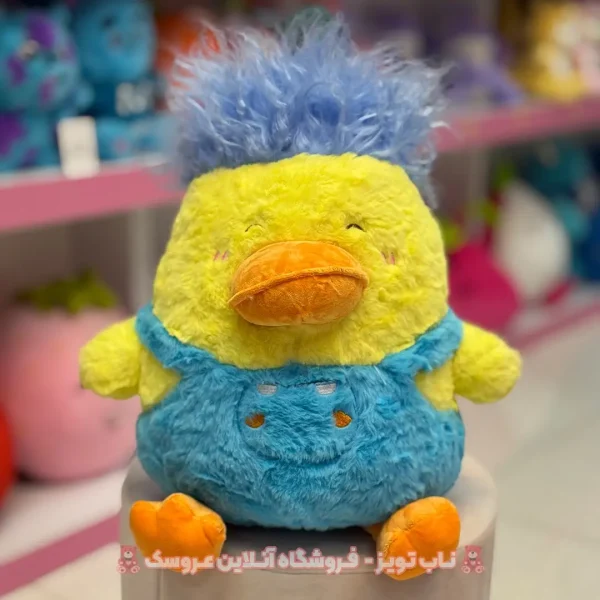 عروسک جوجه فشن آبی