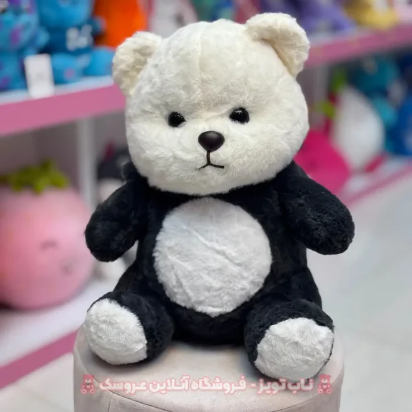 عروسک خرس لباس لوسیفر 40 سانتی
