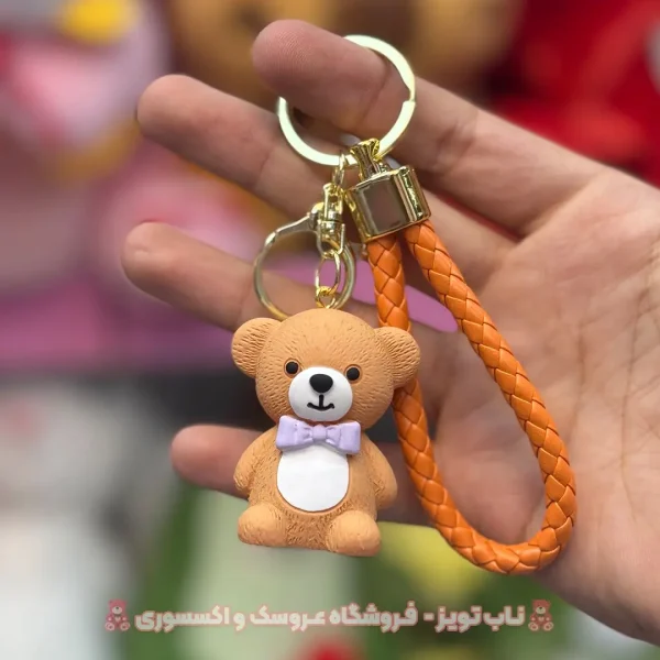 جاسوییچی سنگی خرس قهوه ای