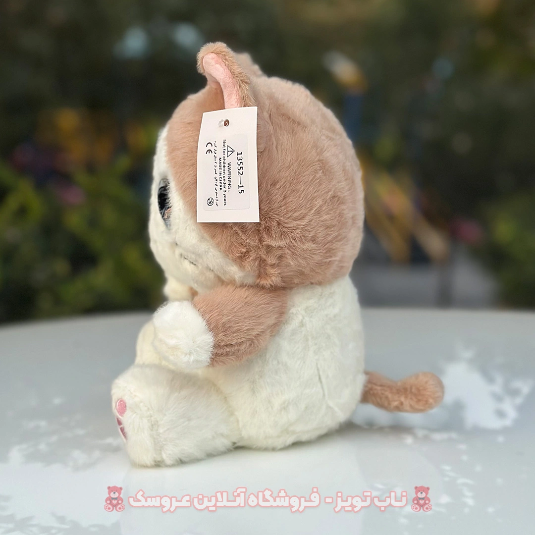 Marble-eye-cat-doll-5 اندازه عروسک گربه چشم تیله ای