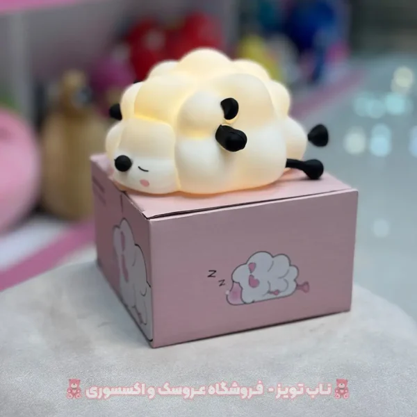 چراغ خواب سیلیکونی پاندای گوسفند