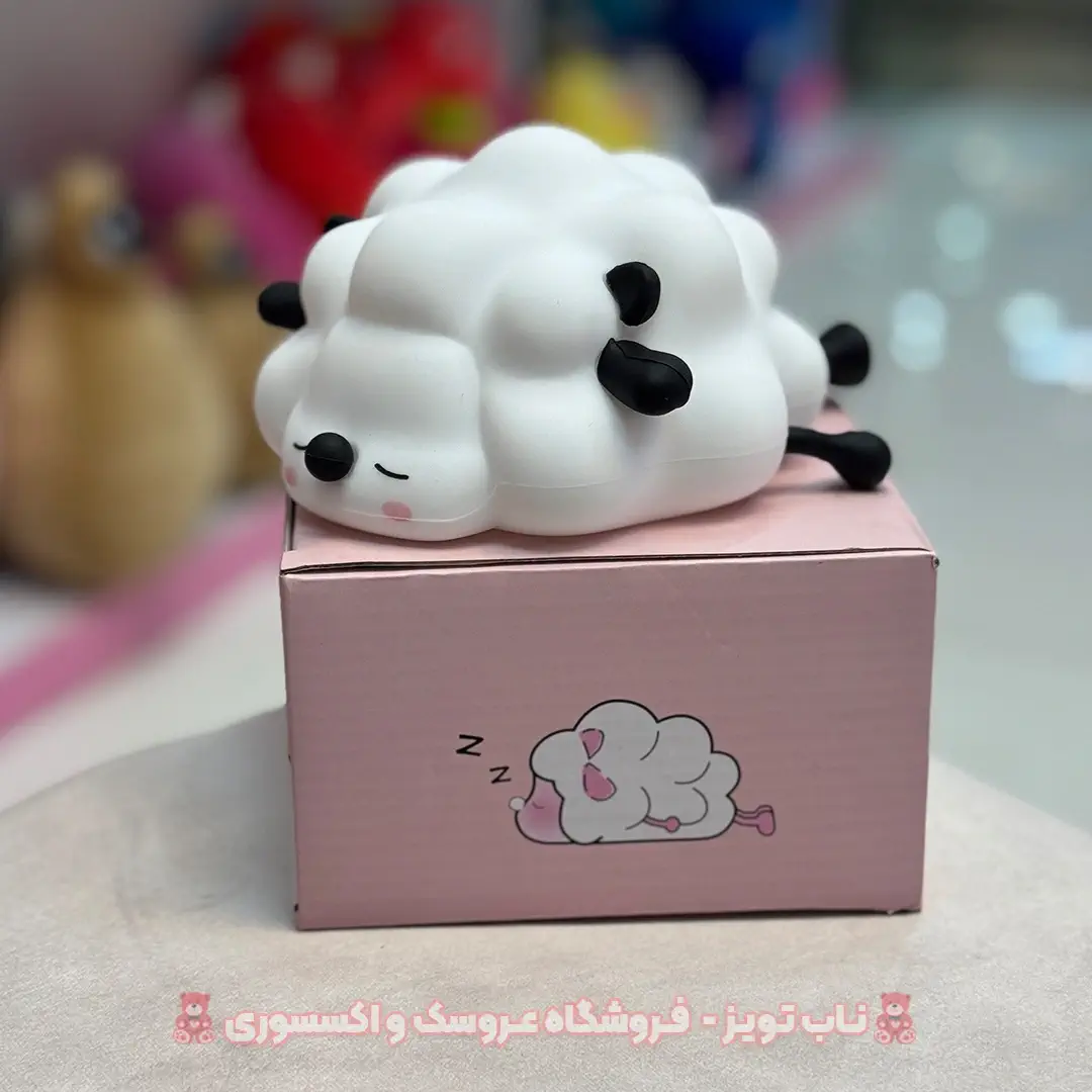 چراغ خواب سیلیکونی پاندای گوسفند