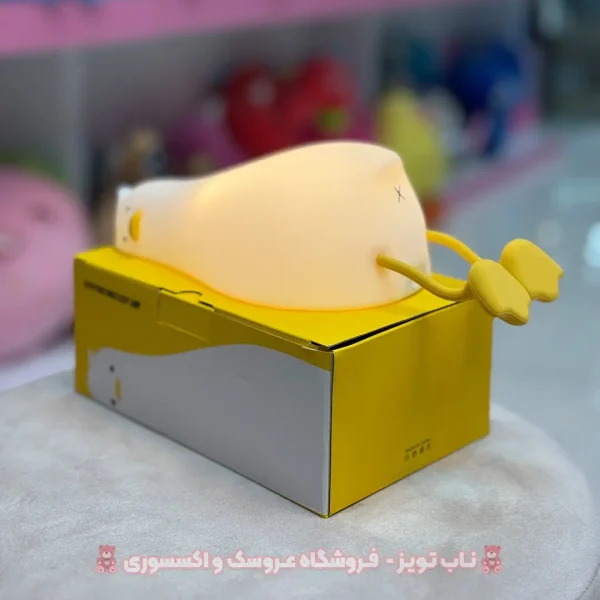 چراغ خواب سیلیکونی اردک خوابیده