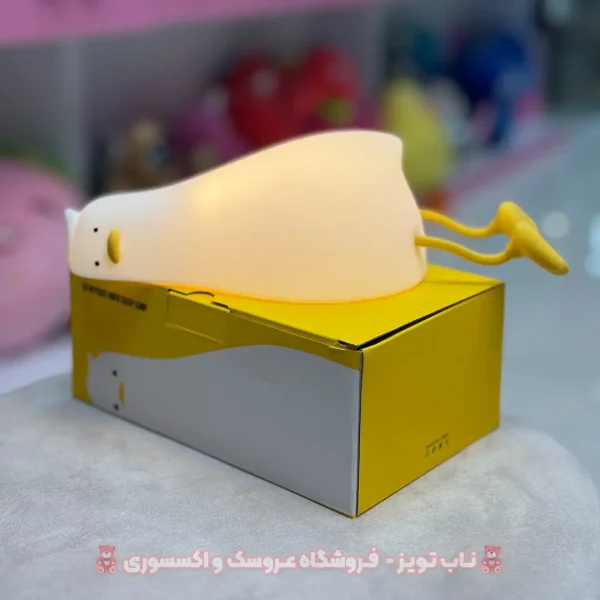 چراغ خواب سیلیکونی اردک خوابیده