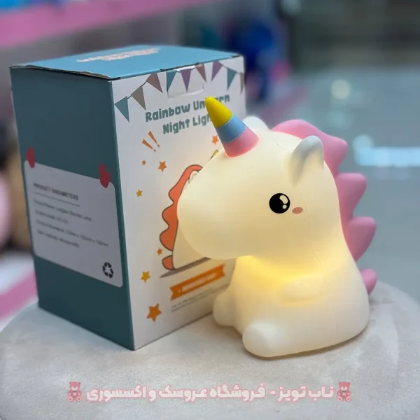 چراغ خواب سیلیکونی یونیکورن