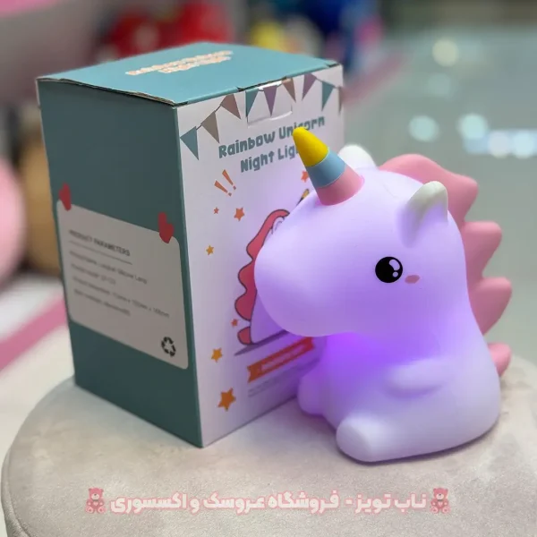 چراغ خواب سیلیکونی یونیکورن