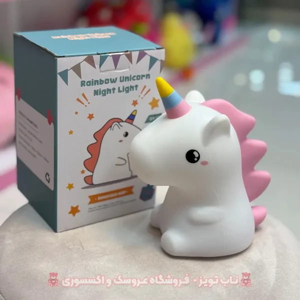چراغ خواب سیلیکونی یونیکورن