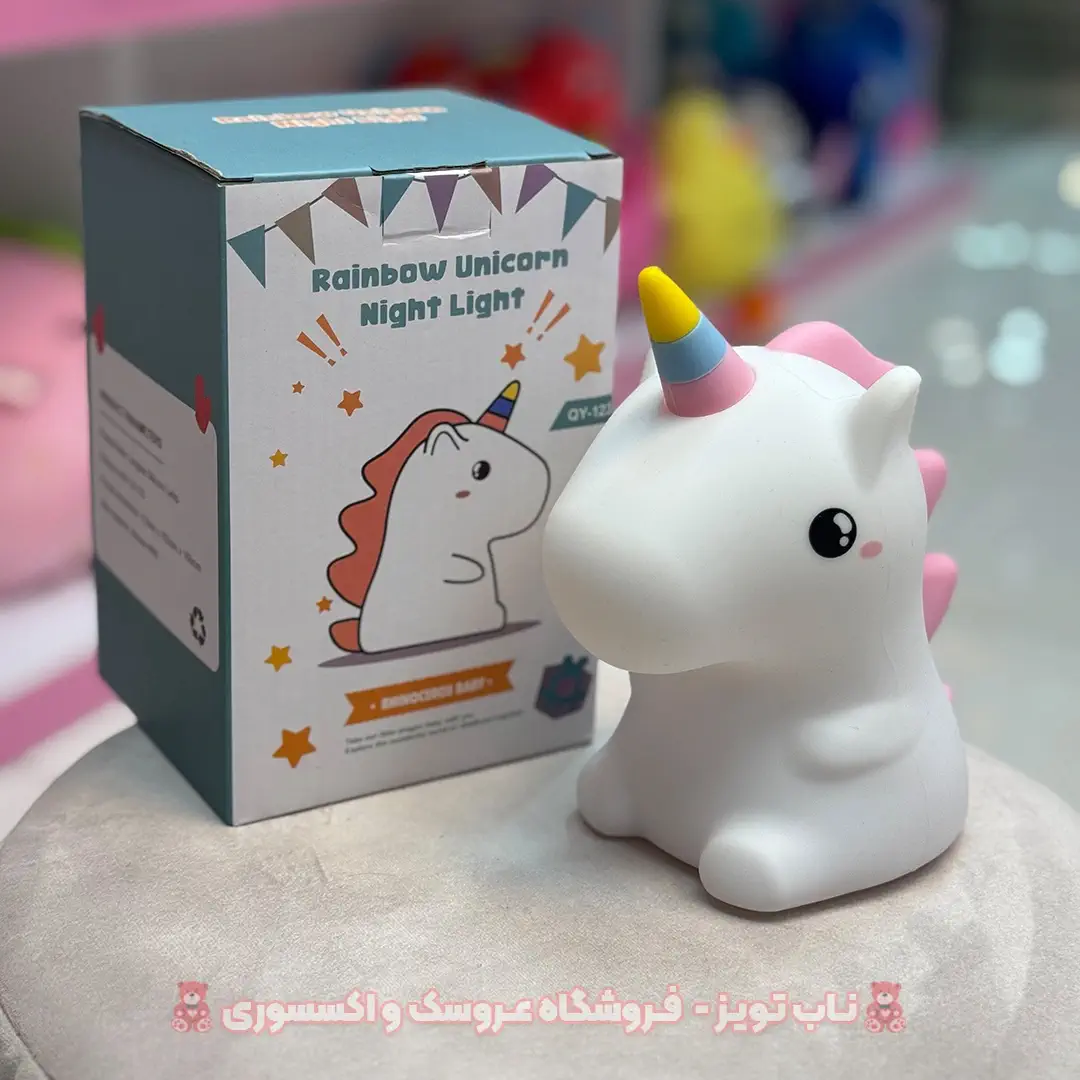 چراغ خواب سیلیکونی یونیکورن