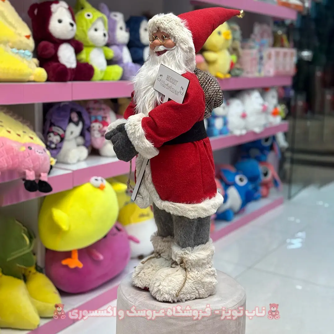 Santa-Claus-doll-70-2 عروسک بابانوئل 70 سانت