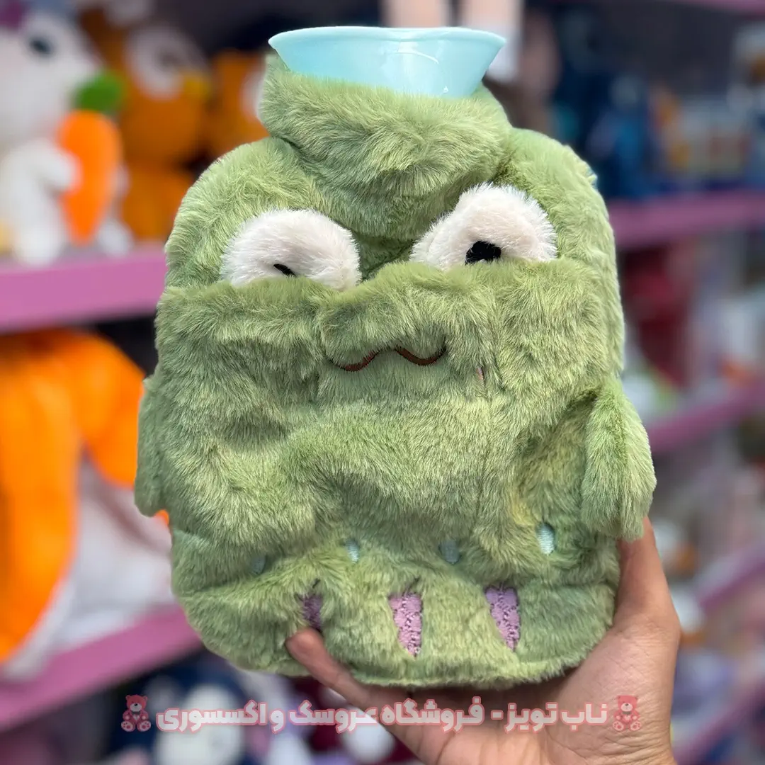hot-water-bag-frog-2 کیسه آب گرم قورباغه