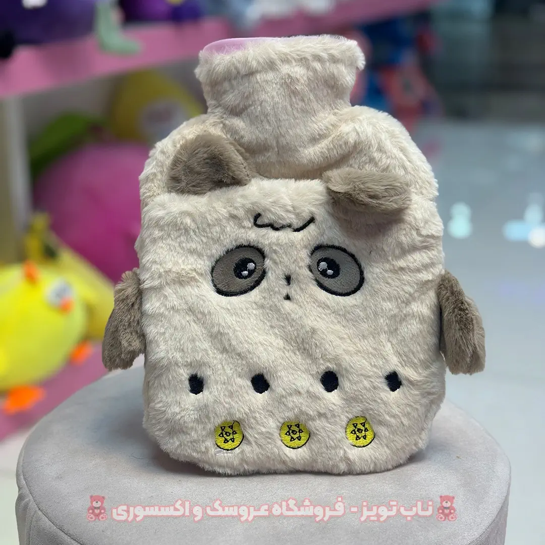 hot-water-bag-panda کیسه آب گرم پاندا جیب دار