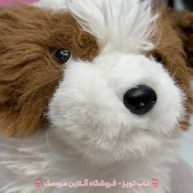 عروسک پولیشی سگ نچرال پشمالو عروسک پولیشی سگ نچرال پشمالو