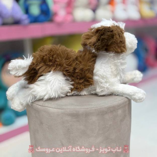 عروسک پولیشی سگ نچرال پشمالو عروسک پولیشی سگ نچرال پشمالو
