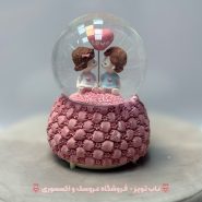 گوی موزیکال طرح سنگی عاشقانه