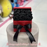 باکس گل رز مصنوعی 9 تایی ولنتاین